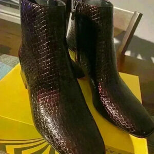 Circus by Sam Edelman gorgeous Daysi, Burgundy Crocpt